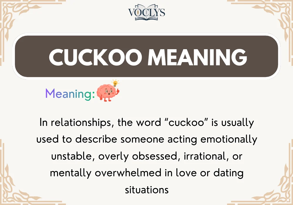 Cuckoo Meaning In Relationship