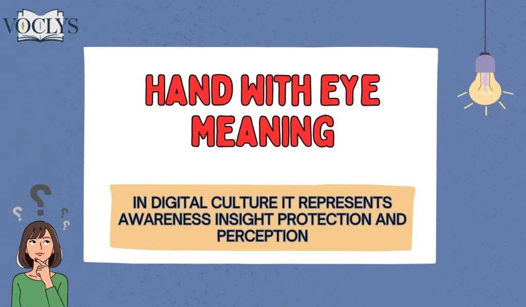 Hand With Eye Meaning