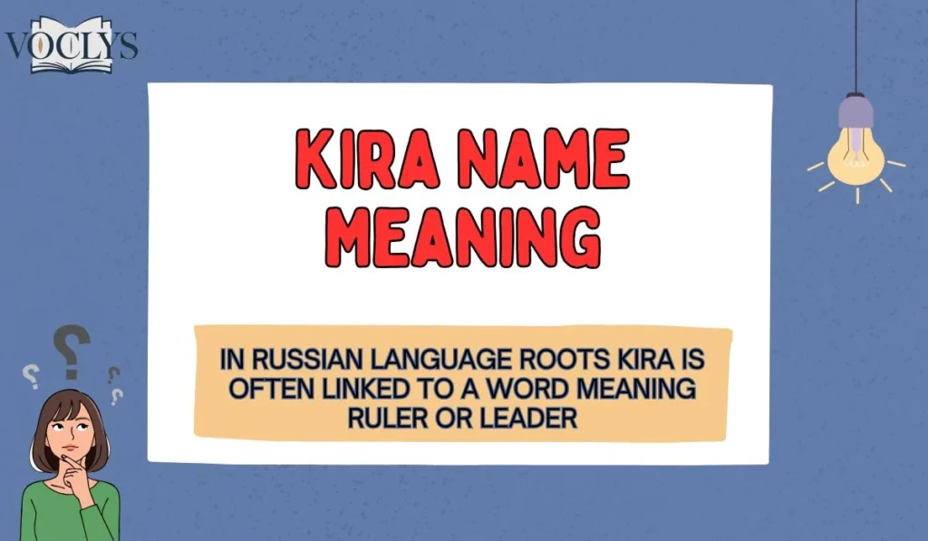 Kira Name Meaning