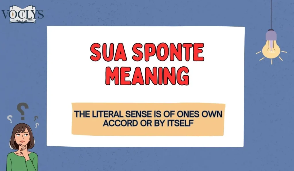 Sua Sponte Meaning