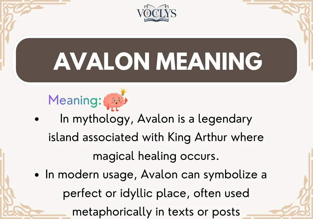 Avalon Meaning
