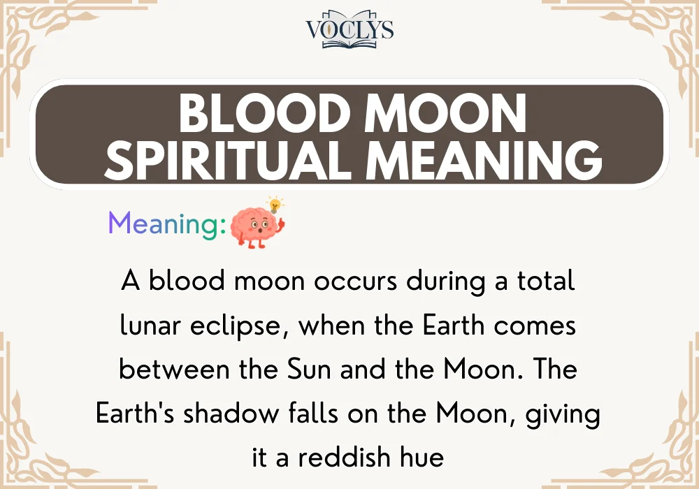 Blood Moon Spiritual Meaning