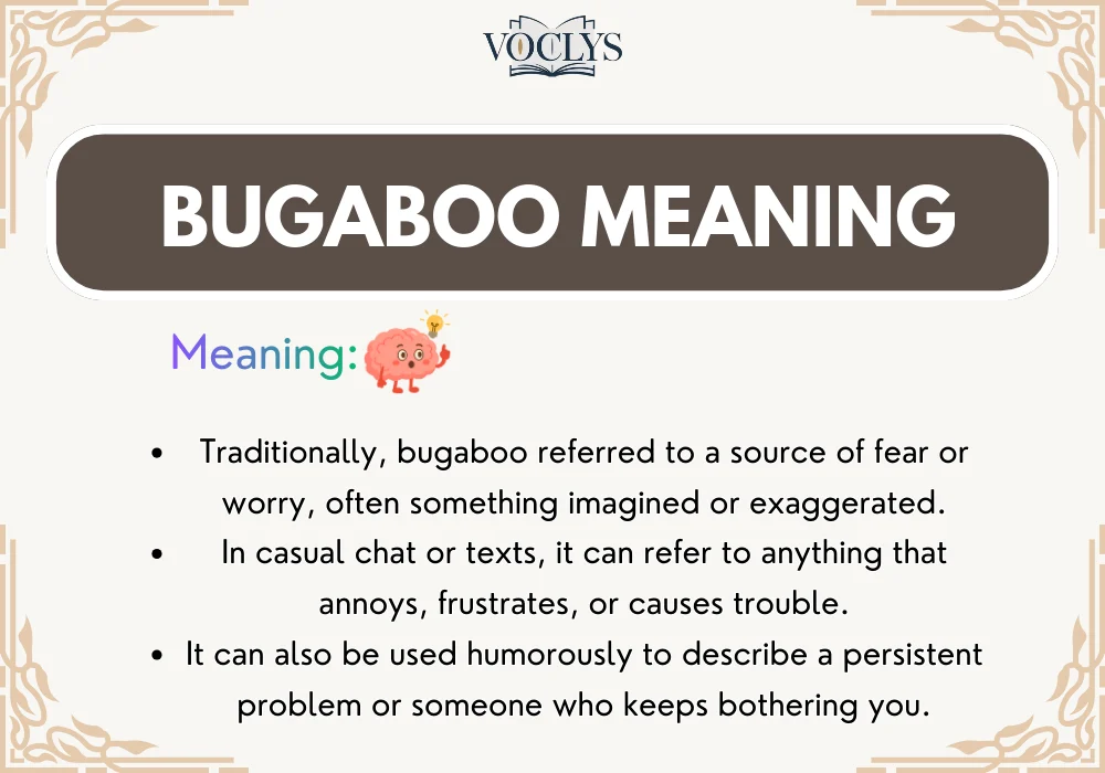 Bugaboo Meaning