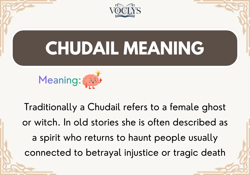 Chudail Meaning
