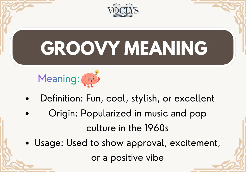 Groovy Meaning