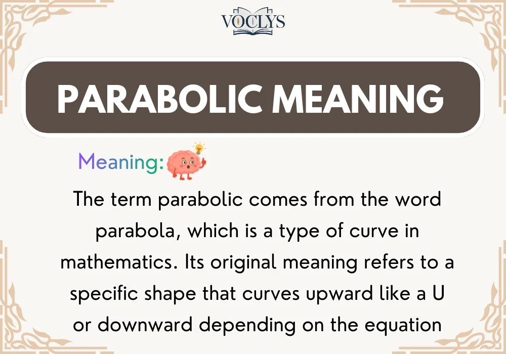 Parabolic Meaning