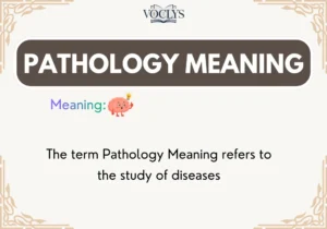 Pathology Meaning