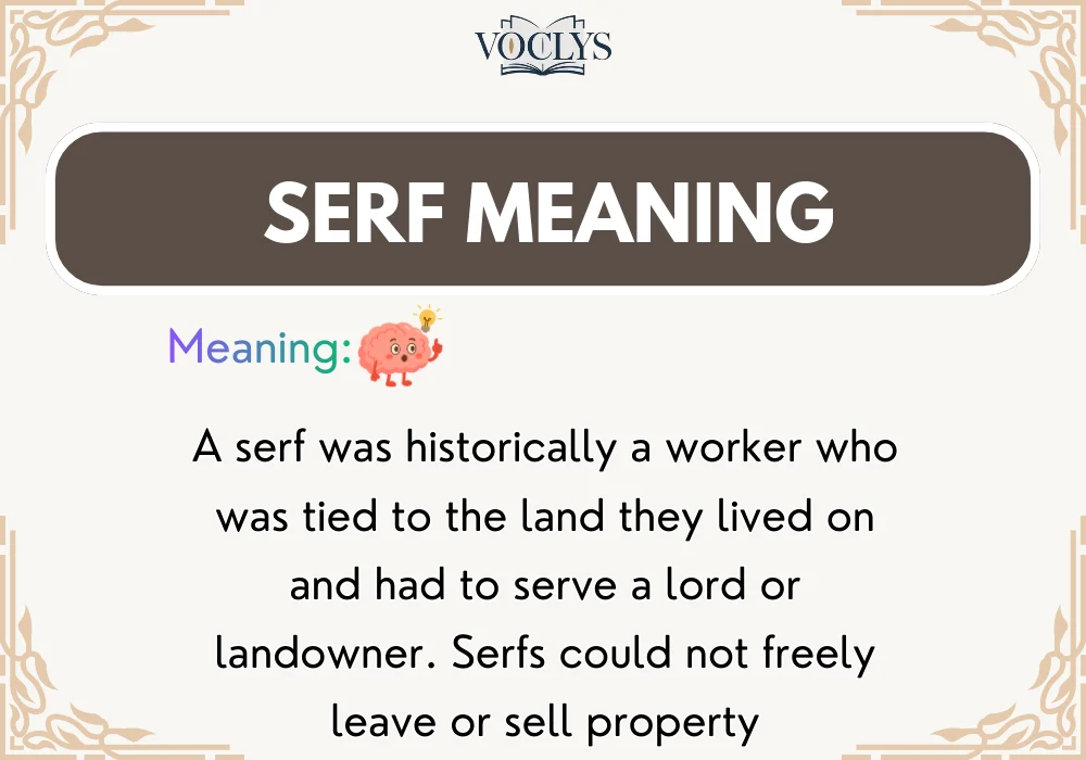 Serf Meaning