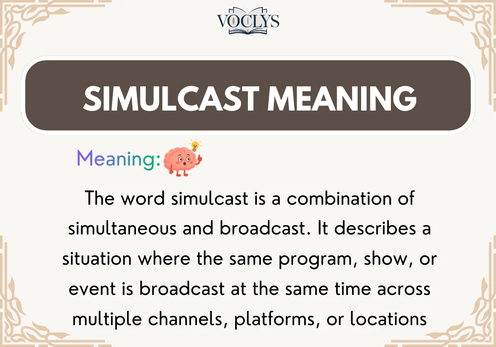 Simulcast Meaning