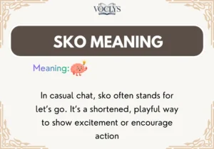 Sko Meaning
