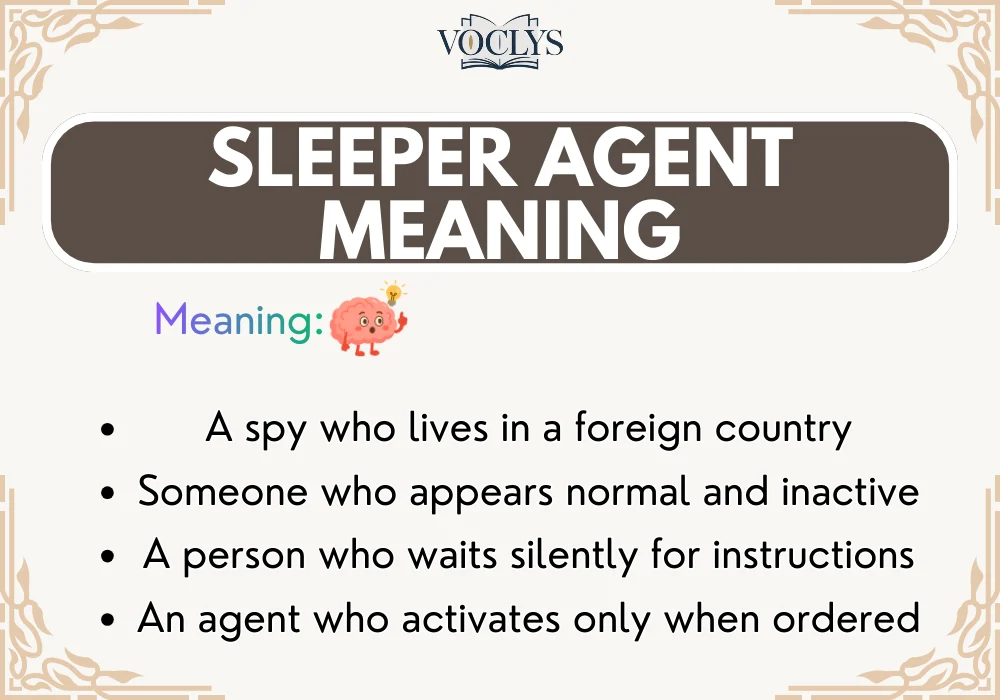 Sleeper Agent Meaning