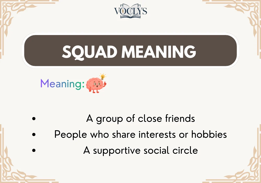 Squad Meaning
