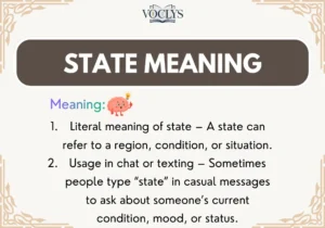 State Meaning