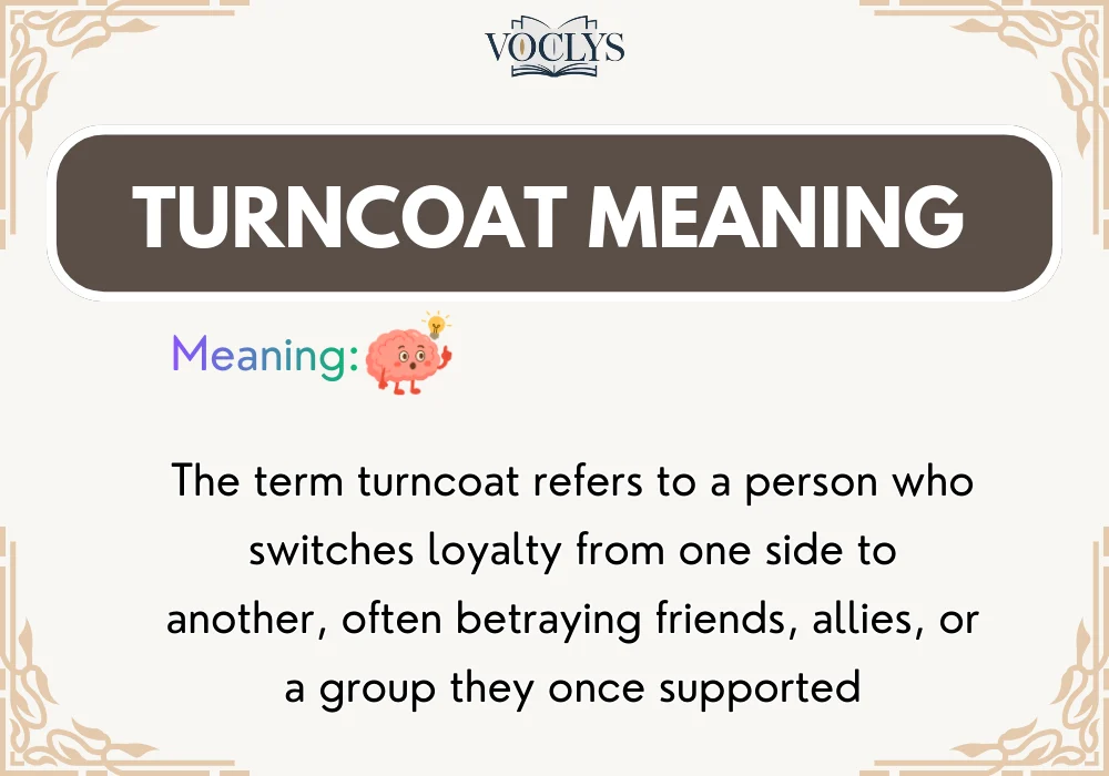Turncoat Meaning