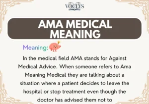 Ama Meaning Medical