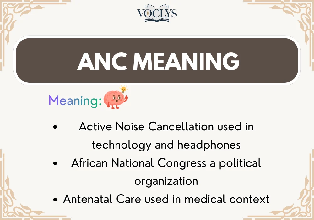 Anc Meaning