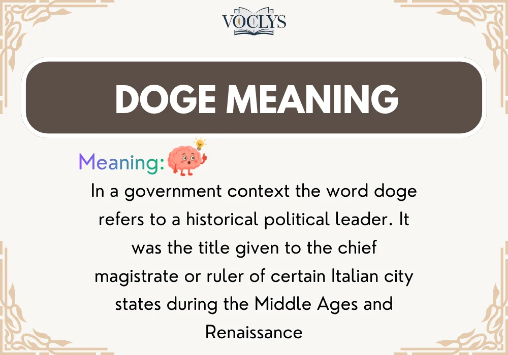Doge Meaning