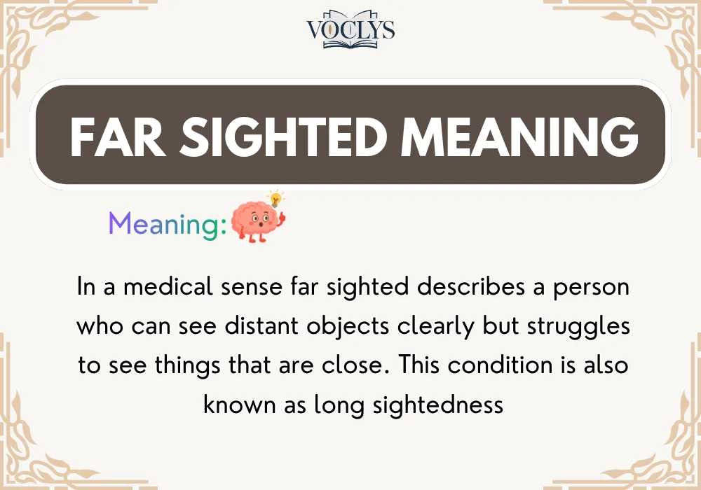 Far Sighted Meaning