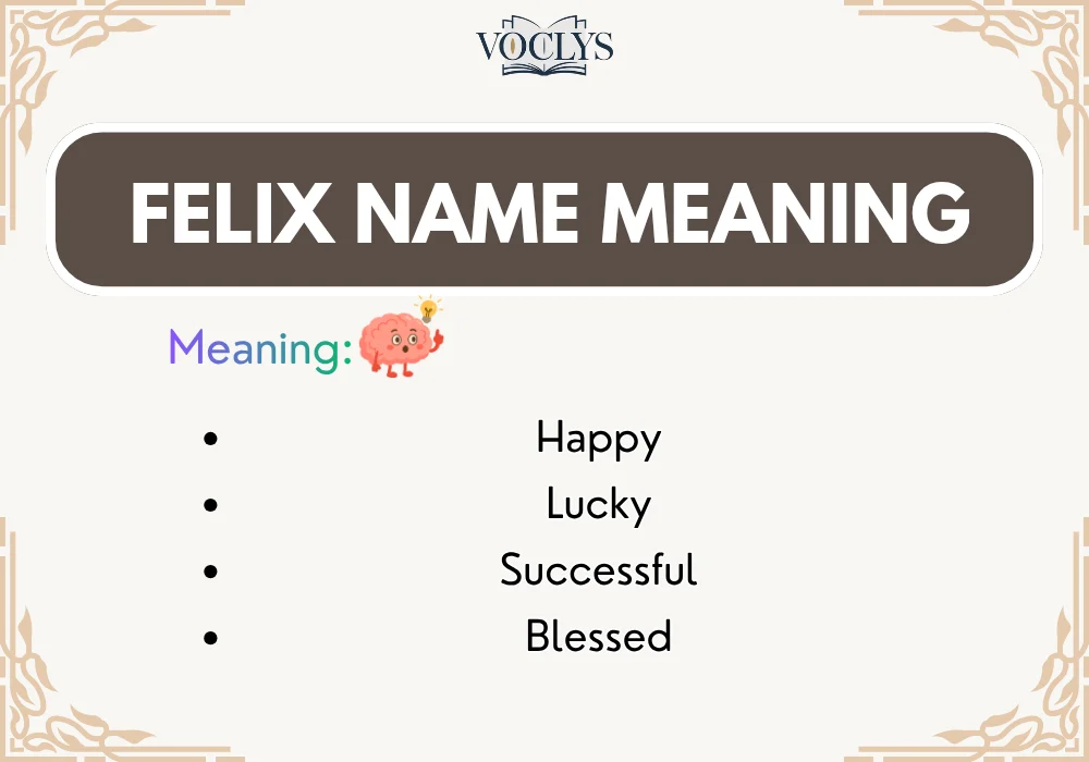 Felix Name Meaning