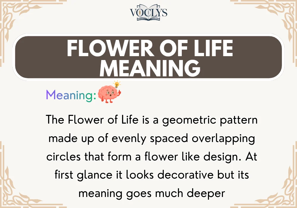 Flower Of Life Meaning