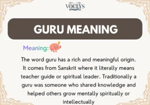 Guru Meaning