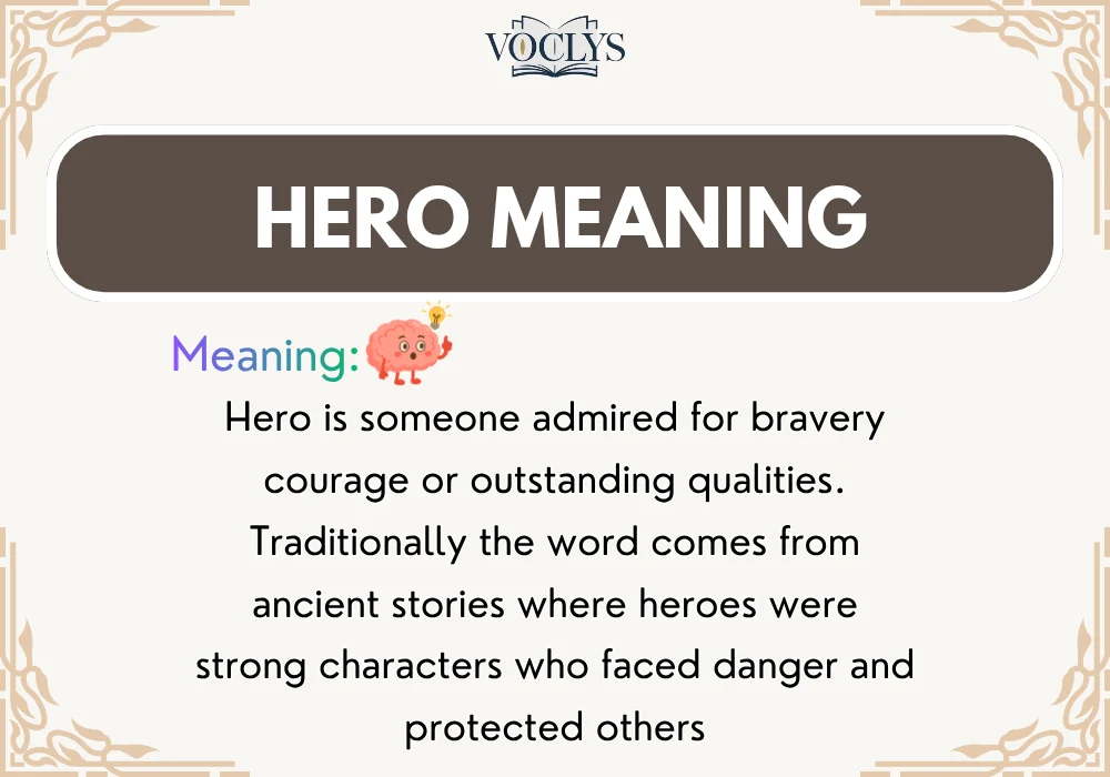Hero Meaning