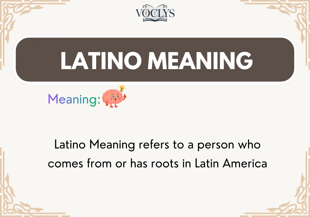 Latino Meaning