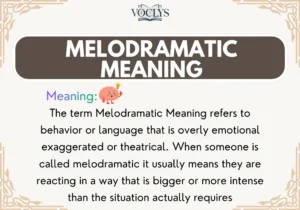 Melodramatic Meaning