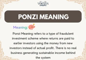 Ponzi Meaning