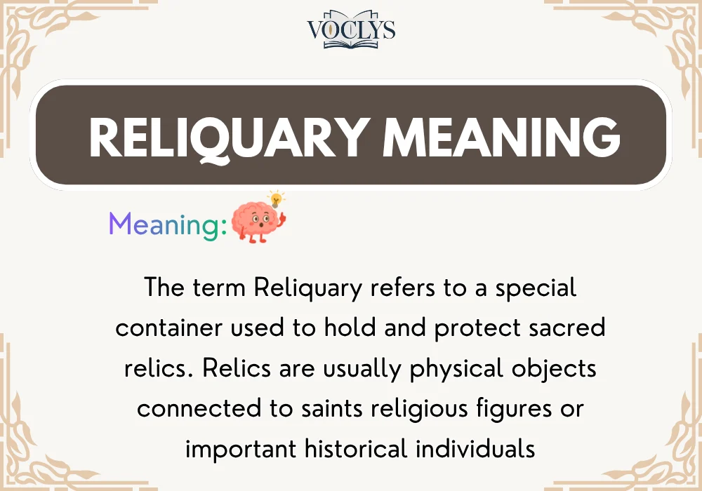Reliquary Meaning