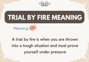 Trial By Fire Meaning