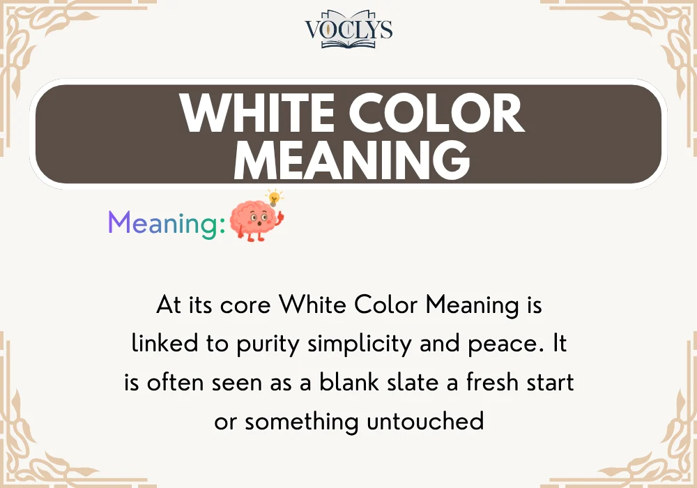 White Color Meaning