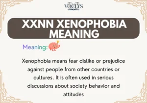 Xxnn Xenophobia Meaning