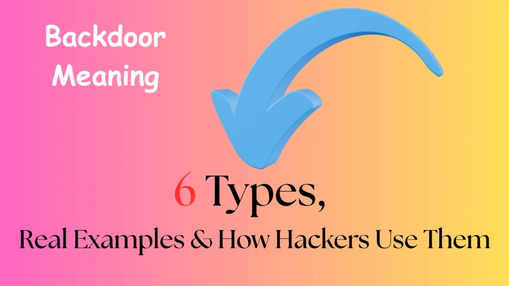 backdoor meaning