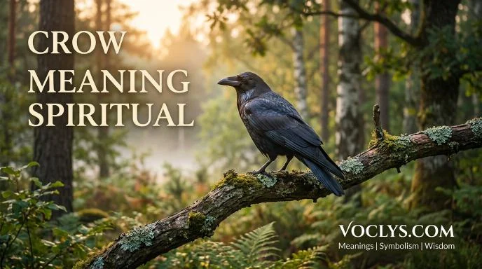 Crow Meaning Spiritual
