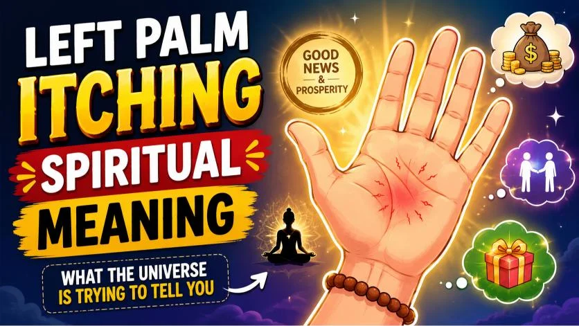 Left Palm Itching Spiritual Meaning