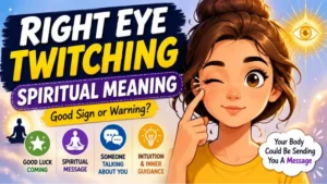 Right Eye Twitching Spiritual Meaning