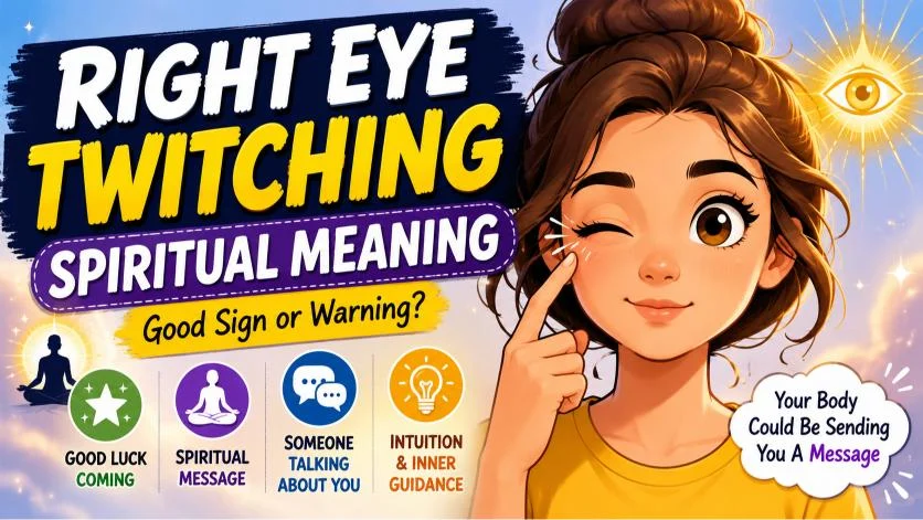 Right Eye Twitching Spiritual Meaning