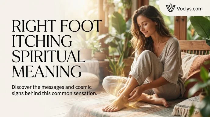 Right Foot Itching Spiritual Meaning