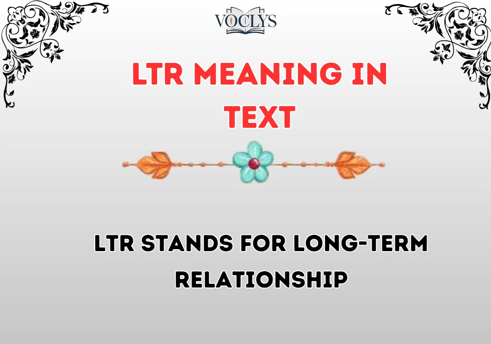 Ltr Meaning In Text