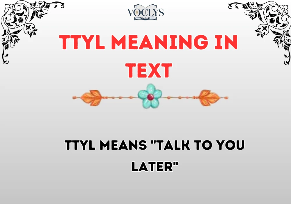 Ttyl Meaning In Text