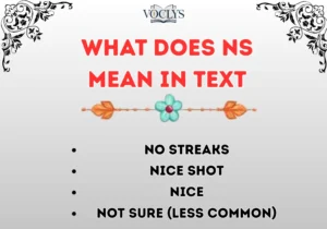 What Does Ns Mean in Text