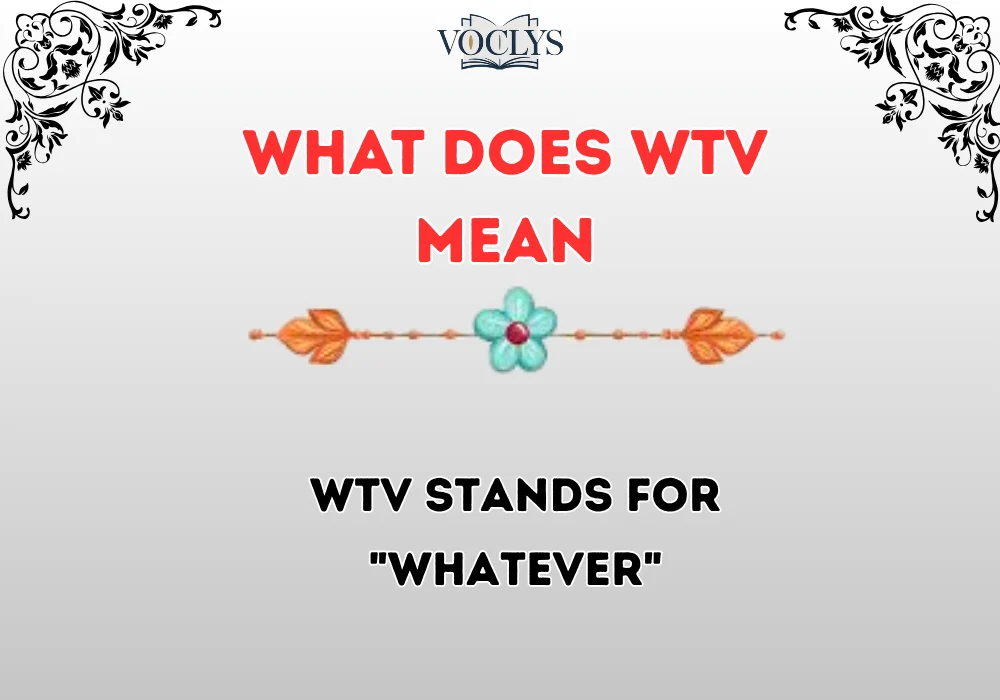What Does Wtv Mean